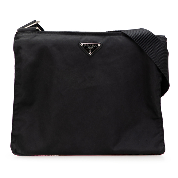 Pre-Loved Prada Tessuto Zip Top Crossbody - Picture 1 of 12